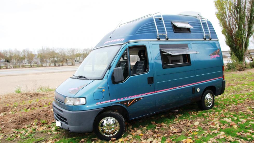 Hymer Car Magic, fourgon aménagé par Hymermobil sur FIAT 2.5 TDI * Rehaussé *  4 couchages * Douche + WC *