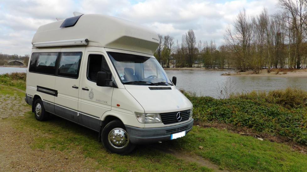 Westfalia James Cook sur base MERCEDES Sprinter 312 D ; 5 Places carte grise * Boite automatique * Climatisation * Douche WC *
