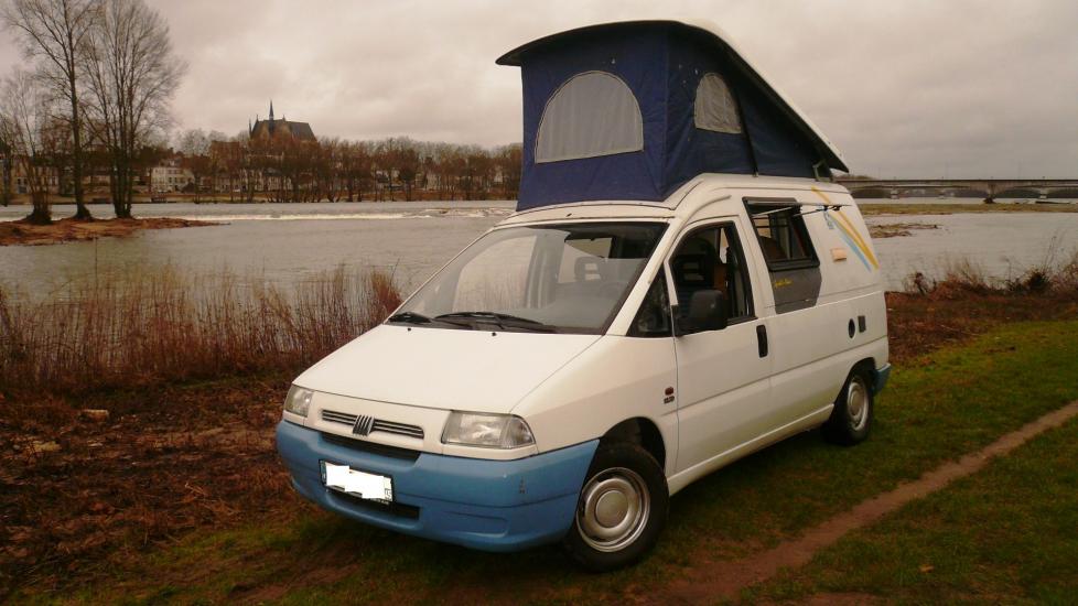 Camping Car Knaus Sporty Van sur base FIAT SCUDO 1.9L TD * 4 couchages * 06/97 * 59.000 km  d’origine *